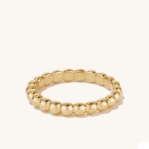 Metallic Sphere Ring